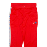 NIKE Womens Track Pants Red Straight M W30 L24