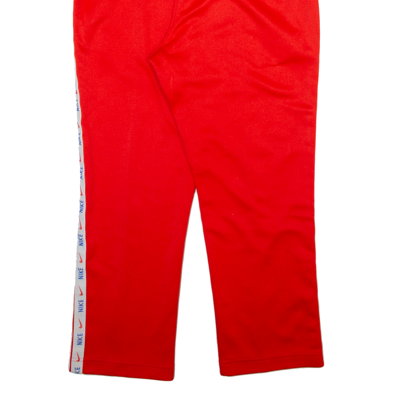 NIKE Womens Track Pants Red Straight M W30 L24