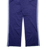 ADIDAS Womens Track Pants Blue Straight L W30 L30