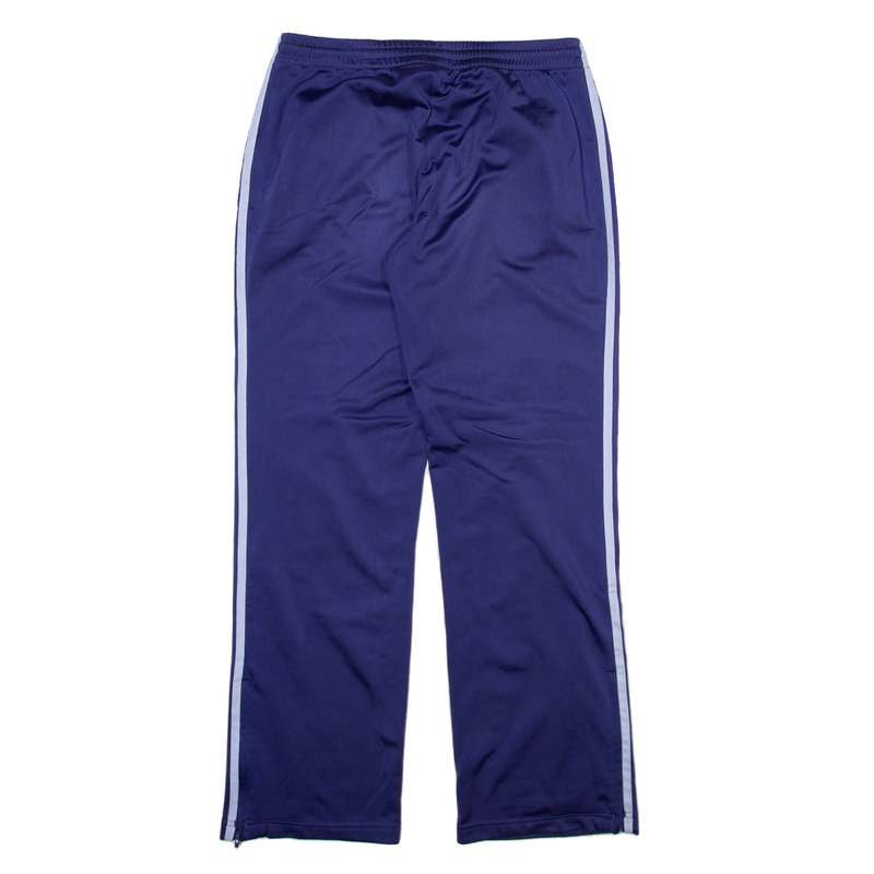 ADIDAS Womens Track Pants Blue Straight L W30 L30