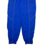 PESSE Mens Track Pants Blue Tapered M W26 L30
