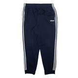 ADIDAS Mens Joggers Blue Tapered XL W34 L29