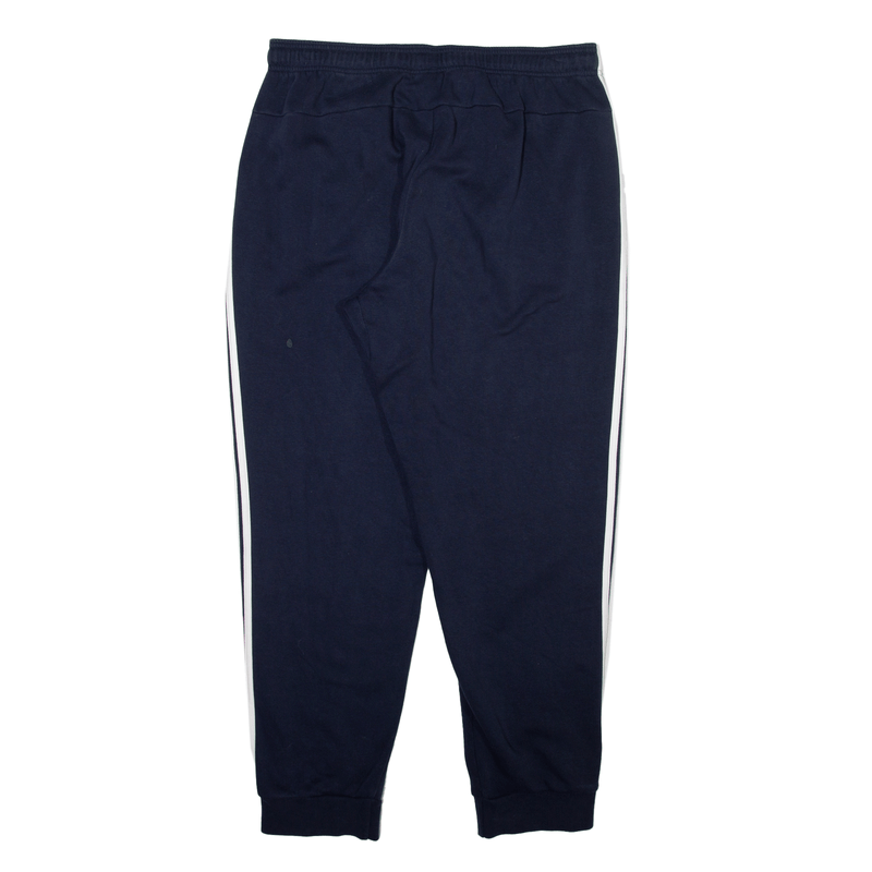 ADIDAS Mens Joggers Blue Tapered XL W34 L29