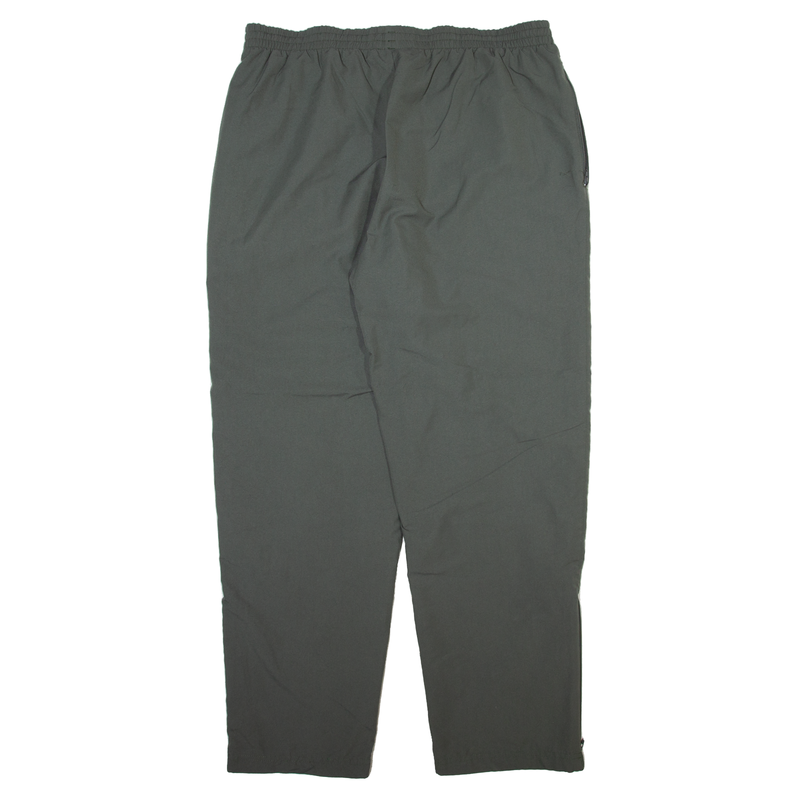 REEBOK Mens Track Pants Grey Tapered L W34 L30