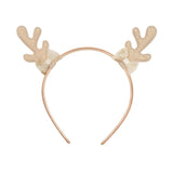 Golden Reindeer Headband