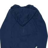 ADIDAS Sports Blue Pullover Hoodie Womens XS