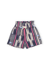 Organic cotton shorts for girls Echo are high waisted shorts - must have for girls this summer. These girl shorts are made with breathable organic cotton.