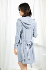 Hooded Wrap Cardigan - Cosmic