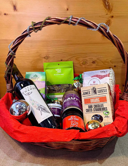 Jingle Hamper Basket