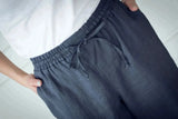 Women linen joggers