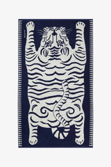 Double-sided Beach Towel Drap De Plage Todd De17stod04 Blue