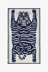 Double-sided Beach Towel Drap De Plage Todd De17stod04 Blue