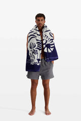 Towel De17stod04 Blue
