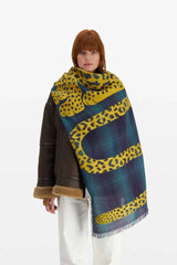 围巾 Et18fe10 绿色