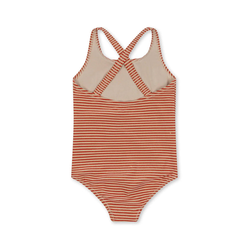 Jade Swimsuit - Glitter Stripe