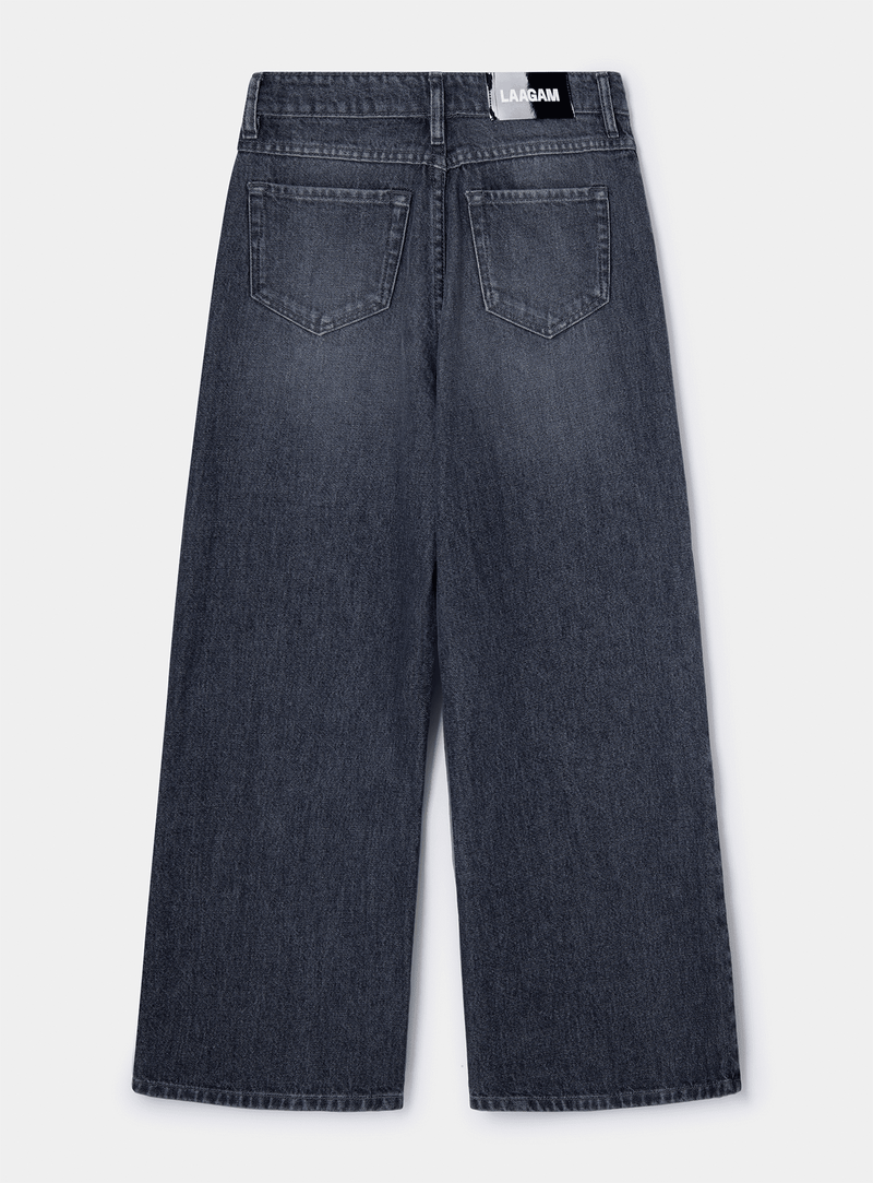 THELMA GREY LOW WAIST JEANS