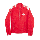 ADIDAS ORIGINALS Womens Track Jacket Red S