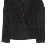 LACOSTE Womens Blazer Jacket Black S