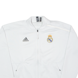 ADIDAS Real Madrid Mens Track Jacket White S