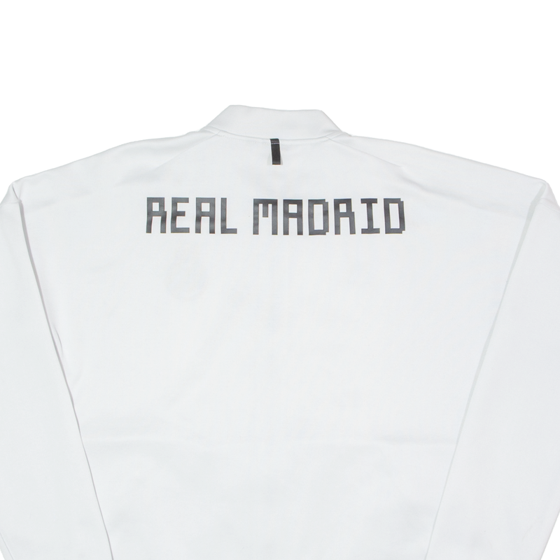 ADIDAS Real Madrid Mens Track Jacket White S