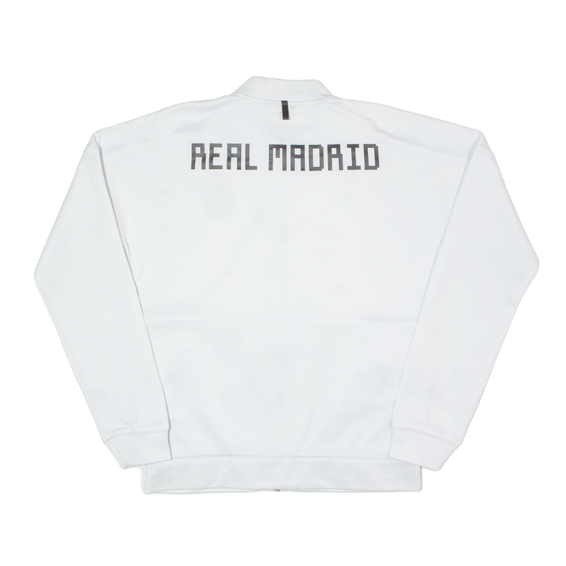 ADIDAS Real Madrid Mens Track Jacket White S