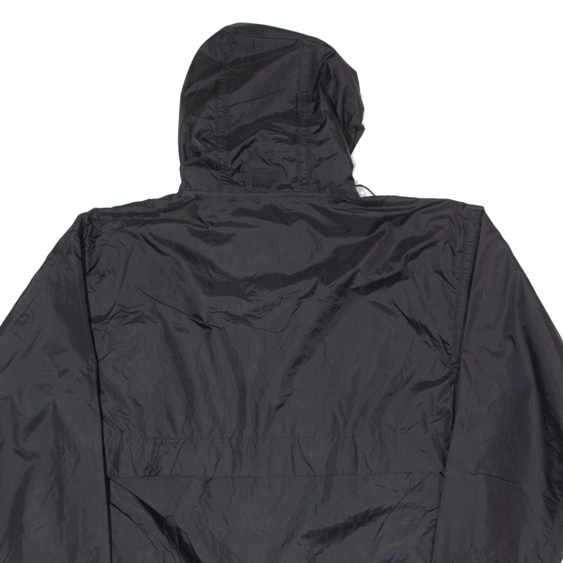 HELLY HANSEN Aare Seeland Mobil Mens Rain Jacket Black Nylon Hooded S