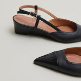 Escarpins Dakara Vernis/cuir Noir-noir