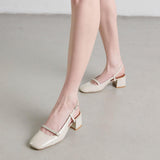 Salomes/babies Dario Vernis Plisse Ecru