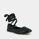 Ballerines Desireuse Cuir Noir