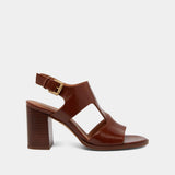 Sandales Ding Cuir Marron