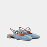 Salomes/babies Doble Vernis Jeans