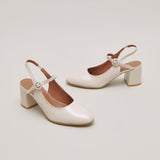 Salomes/babies Dollar Vernis Ecru