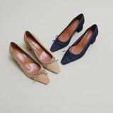 Escarpins Dring Velours Camel