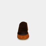 Mules Eve Croute Marron-Fonce