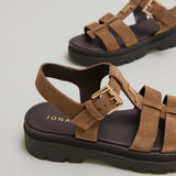 Sandales Londres Croute Taupe
