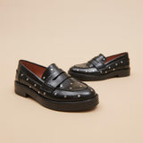 Mocassins Mirnou Cuir Noir