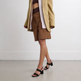 Sandales Vico Velours Noir