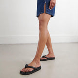 Mules Woodland Cuir Noir