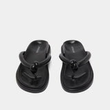 Mules Woodland Cuir Noir