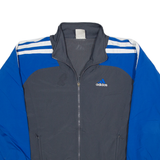 ADIDAS Mens Track Jacket Blue M