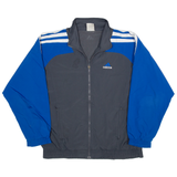 ADIDAS Mens Track Jacket Blue M