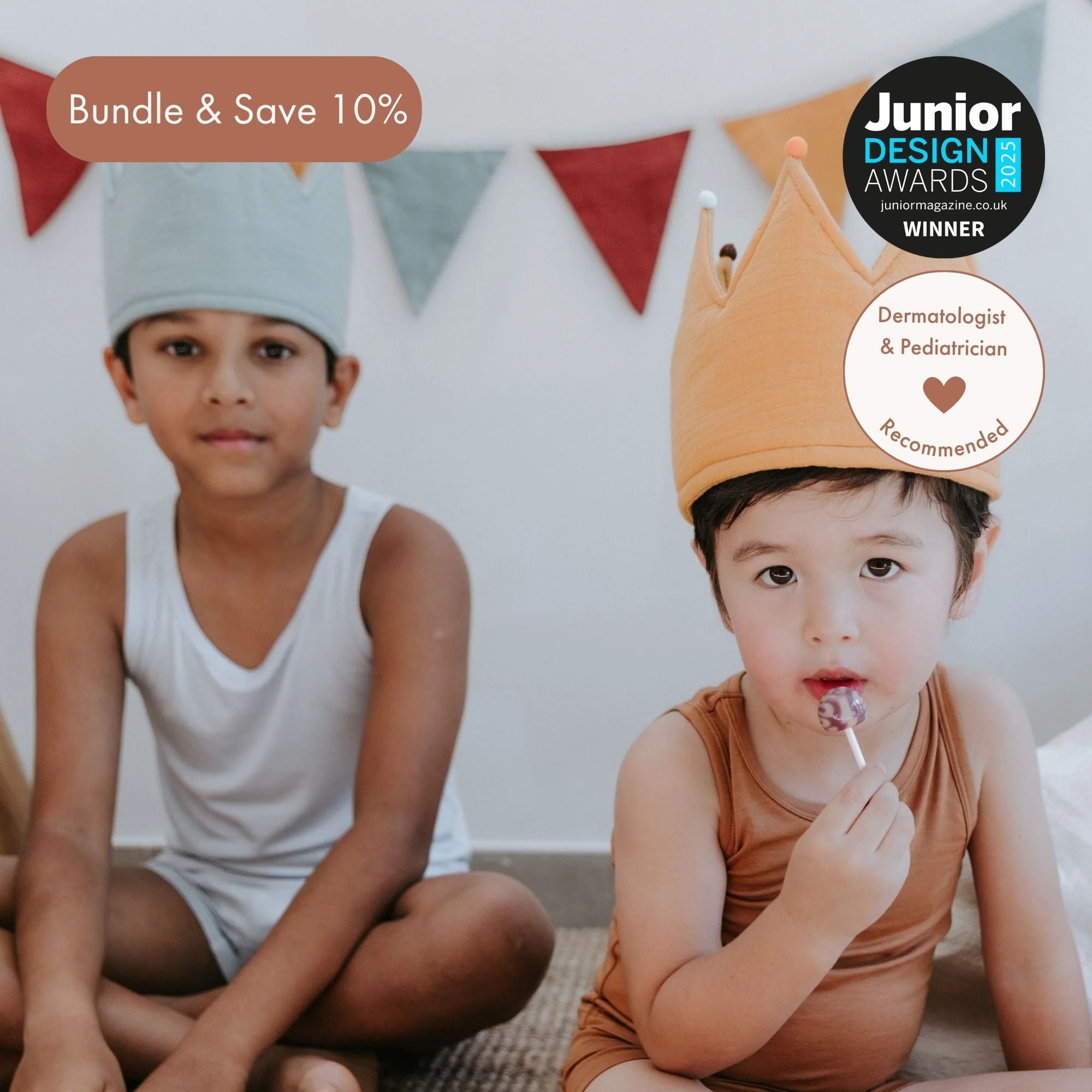 Kids' TENCEL™ Micro Modal Ultra Soft Tank Tops - Set of 2 | Cloth Diapers | Just Peachy