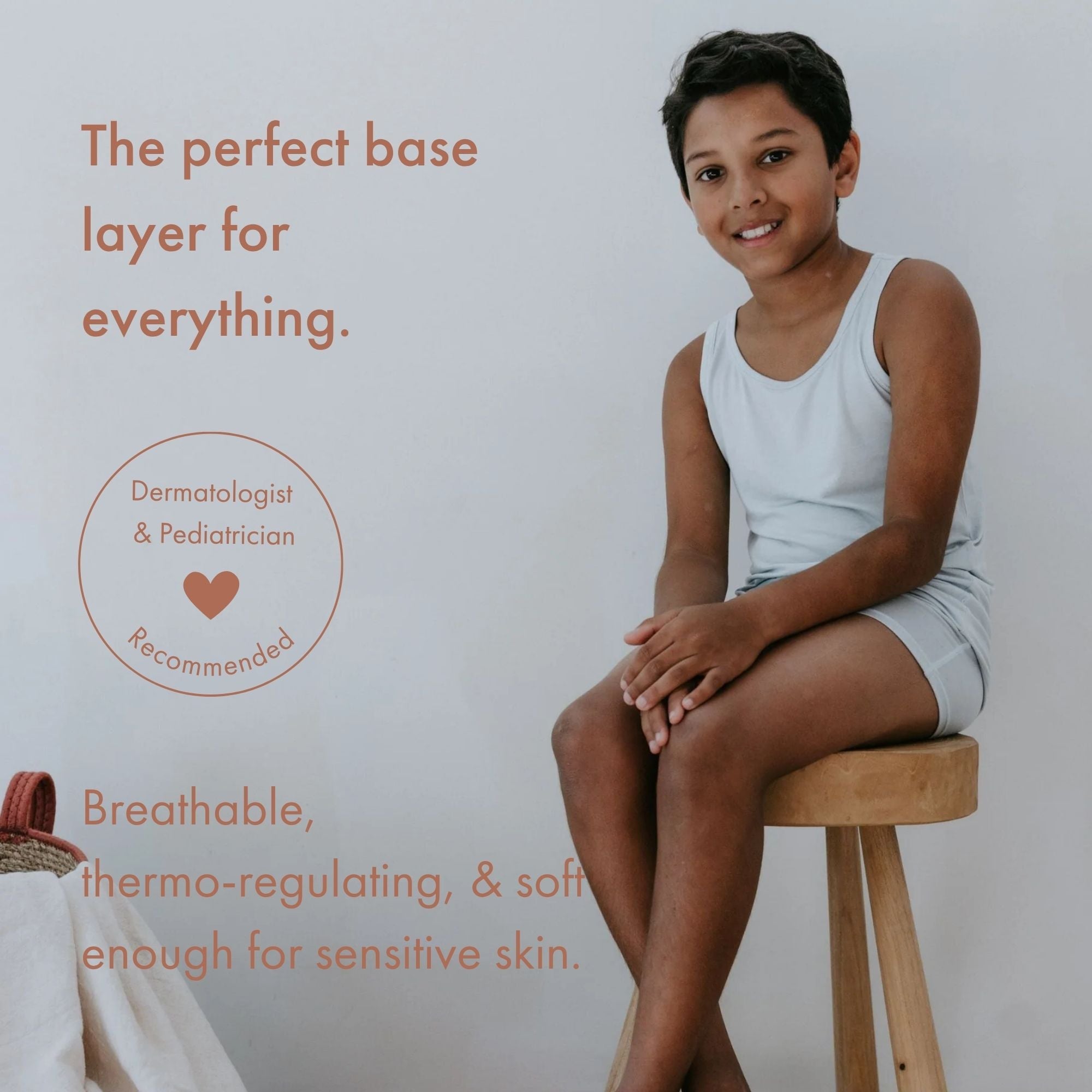 Kids' TENCEL™ Micro Modal Ultra Soft Tank Tops - Set of 2 | Cloth Diapers | Just Peachy