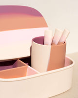 Set of 2 silicon toddler and kids cups - Pink