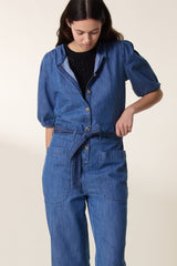 Denim Jumpsuit Odylle Tcd01 Dnm Blue