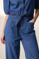 Denim Jumpsuit Odylle Tcd01 Dnm Blue