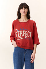 Sweatshirt Solo Jc56 Perfec Tomato