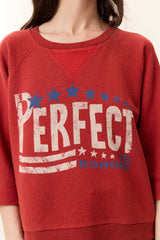 Sweatshirt Solo Jc56 Perfec Tomato