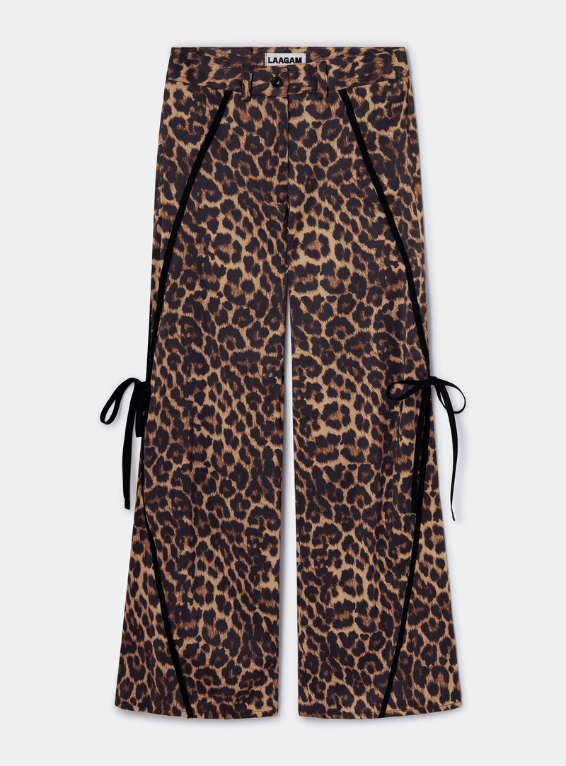 VICKY LEOPARD PANTS