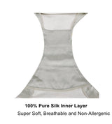 Valentina - 高腰真丝有机棉三角裤